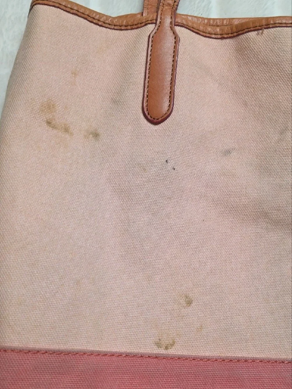 Burberry canvas tote